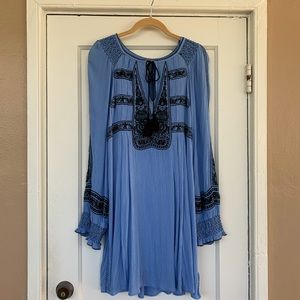 Free People Wind Willow Mini Dress